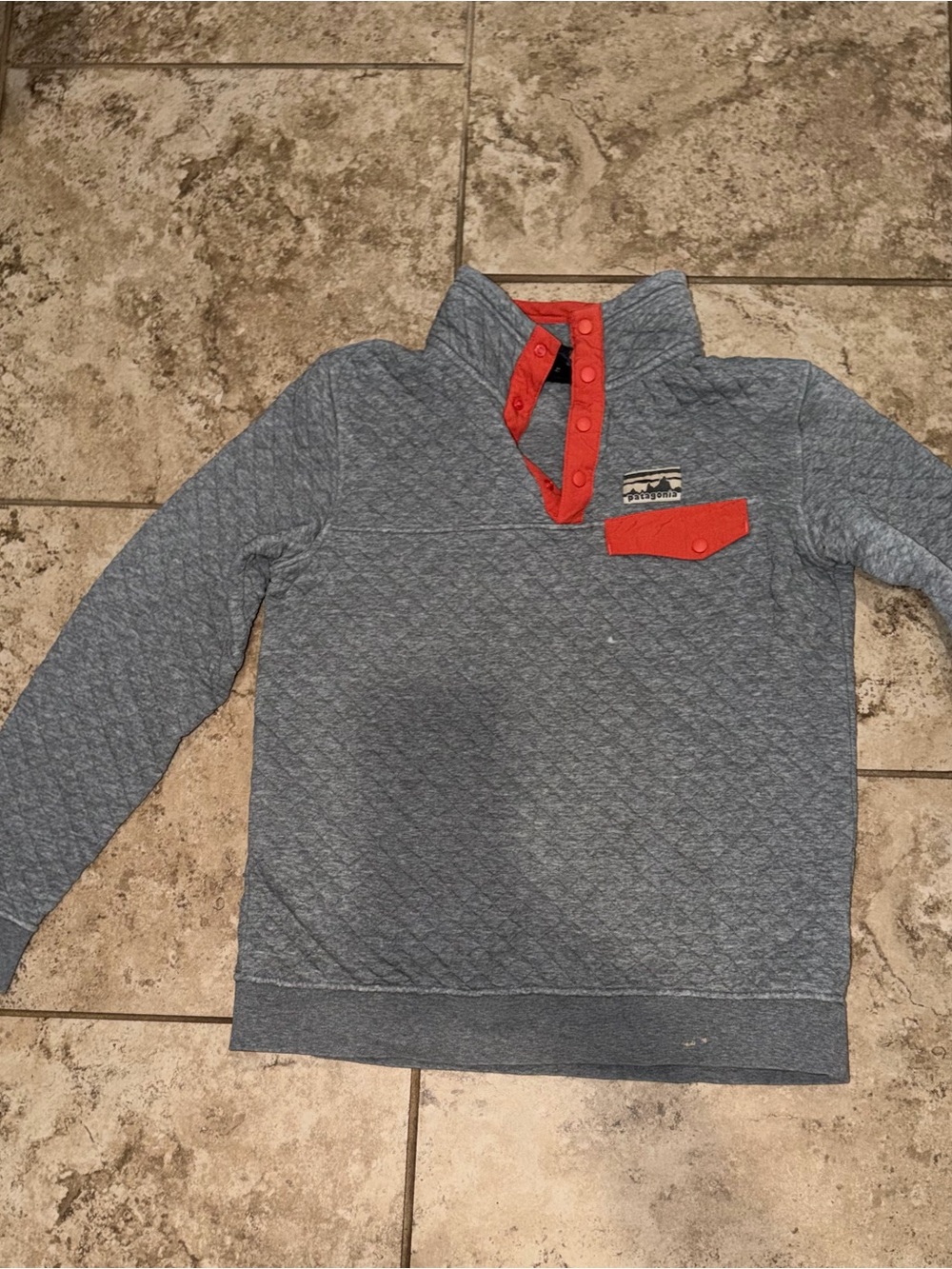 Patagonia Quilt like sweater